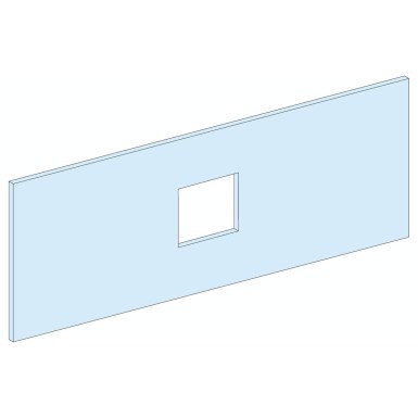 LVS03657 - Schneider Electric - PrismaSeT P Active - NSX400/630-6M-L650 faceplate - horizontal frame - Control head