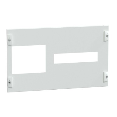 LVS03932 - Schneider Electric - Front plate, PrismaSeT P, for Vigilohm IM400 with 3 XD301 or with 1 or 2 IFL12, 6M, W600/W650