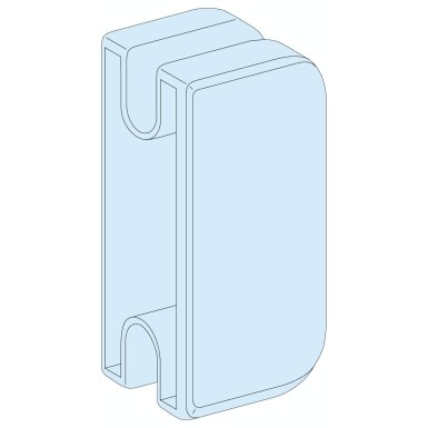 LVS04234 - Schneider Electric - PrismaSeT Active - Grommet through front panel - 17x27mm - Pack of 10