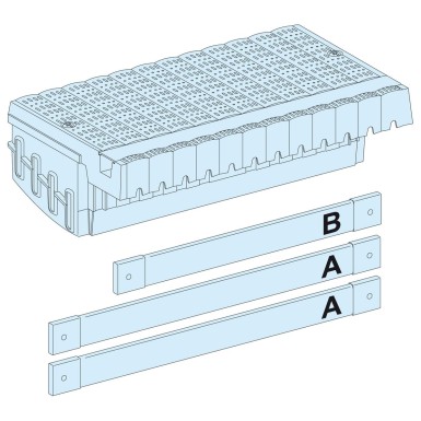 LVS04405 - Schneider Electric - Linergy FC - Splitter 4 devices 3P - braids - any Cde/unbro.-(Polypact)