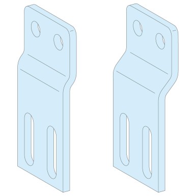 LVS04635 - Schneider Electric - Connection, PrismaSeT P, for connecting 5mm thick horizontal busbars to vertical busbars/Linergy LGY profile, 1600A