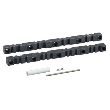 LVS04678 - Schneider Electric - Busbar support, Linergy BS, 115mm between centers, for 5 to10mm thick busbar, D600