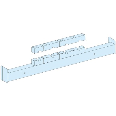 LVS04693 - Schneider Electric - Terminal extension support, Linergy BS, rear busbar, 70mm busbar/centres, 1600A