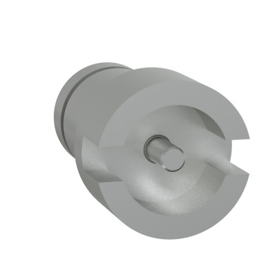 LVS07945 - Schneider Electric - PrismaSeT G Active - Double DIN bar combination insert block