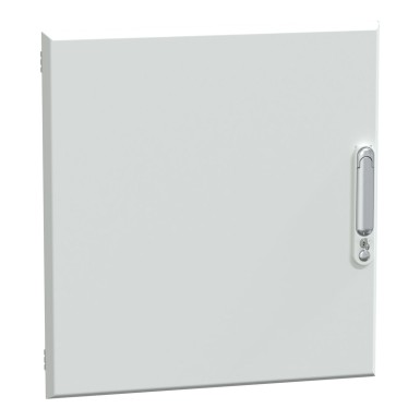 LVS08124 - Schneider Electric - PrismaSeT G Active - Plain door - Box or extension 12M - RAL9003