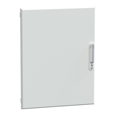 LVS08125 - Schneider Electric - PrismaSeT G Active - Solid door - Box or extension 15M - RAL9003