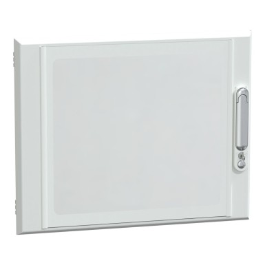 LVS08133 - Schneider Electric - PrismaSeT G Active - Transparent door - Enclosure or extension 9M - RAL9003