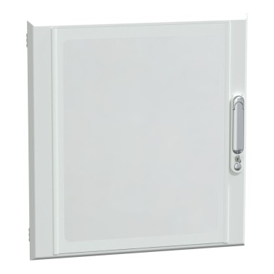 LVS08134 - Schneider Electric - PrismaSeT G Active - Transparent door - Enclosure or extension 12M - RAL9003