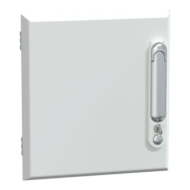 LVS08182 - Schneider Electric - PrismaSeT G Active - Solid door extension 6M - L300 - RAL9003