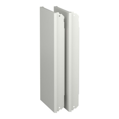 LVS08352 - Schneider Electric - Side panel, PrismaSeT G, for extension enclosure, 7M, H450mm, IP55, white, RAL 9003, set of 2 (left/right)
