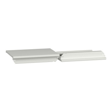 LVS08372 - Schneider Electric - Top/bottom plate, PrismaSeT G, for extension enclosure, W 300mm, IP55, white, RAL 9003, set of 2 plates