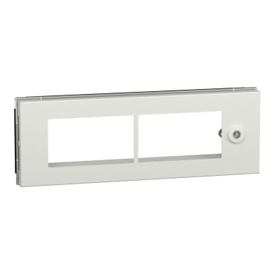 LVS08376 - Schneider Electric - PrismaSeT G Active - Partial cut-out door 4M - IP55 - RAL9003