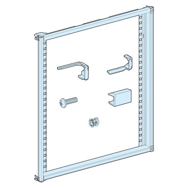 LVS08562 - Schneider Electric - PrismaSeT P Active - Partial faceplate support frame 12M - L650
