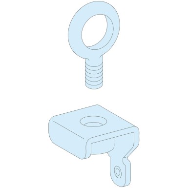 LVS08700 - Schneider Electric - PrismaSeT P Active - Lifting Rings - Set of 4