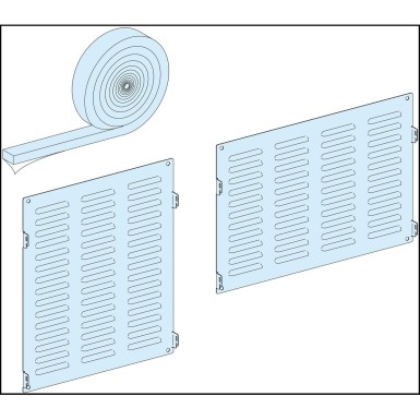LVS08711 - Schneider Electric - Sealing kit, PrismaSeT P, self adhesive gasket, increase roof protection to IP31