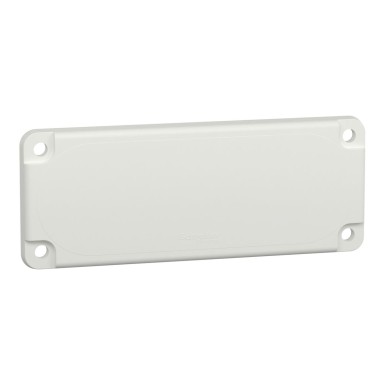 LVS08881 - Schneider Electric - Gland plate, PrismaSeT G, Plain type,plastic, for enclosure W800mm, D600mm, IP55, white, RAL 9003