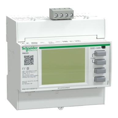 METSEPM3255 - Schneider Electric - PowerLogic - power monitor - PM3255 - modular - memory - Modbus