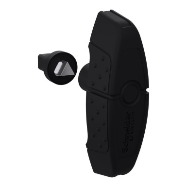 NSYAEDLT6S3D - Schneider Electric - Triangular lock insert 6,5 CNOMO for Spacial S3D enclosures.
