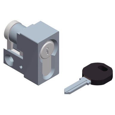 NSYIN1242E2 - Schneider Electric - Spacial SM/SF - cylindrical cylinder - key lock 1242E for NSYSFHD2