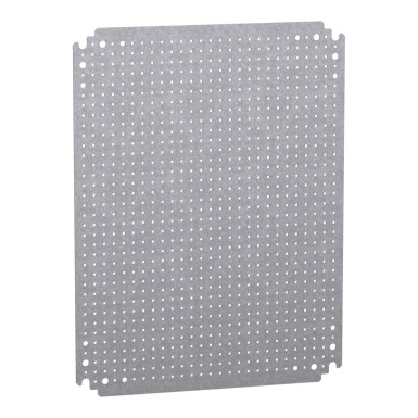 NSYMF54 - Schneider Electric - Spacial - microperforated frame - galvanized steel - for box H=500xL=400mm