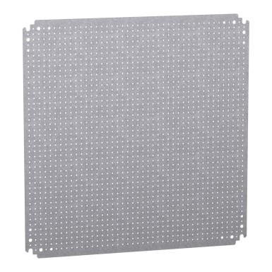 NSYMF66 - Schneider Electric - Spacial - microperforated frame - galvanized steel - for enclosure H=600xL=600mm