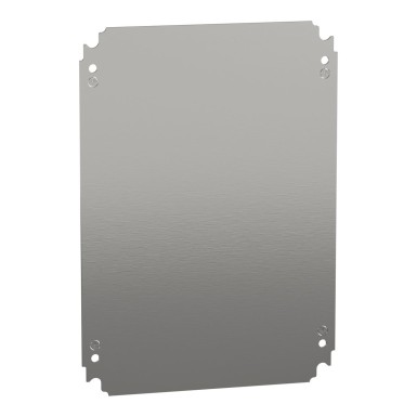 NSYMM43 - Schneider Electric - Spacial - solid frame - galvanized steel - for enclosure H=400xL=300mm