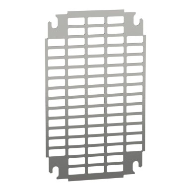 NSYMR32 - Schneider Electric - Spacial - Telequick perforated frame - steel - for box H=300xL=200mm