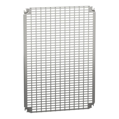 NSYMR75 - Schneider Electric - Spacial - Telequick perforated frame - steel - for enclosure H=700xL=500mm