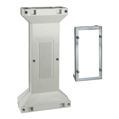 NSYSFSPLMG - Schneider Electric - floor mounting pillar polyester H=800mm for PLM54 and 64