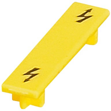 NSYTRACS4 - Schneider Electric - Warning cover - for 4mmІ screw terminals - yellow
