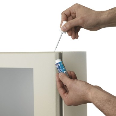 NSYTUP7035 - Schneider Electric - Paint for touching up with a brush. Colour RAL 7035. Air drying
