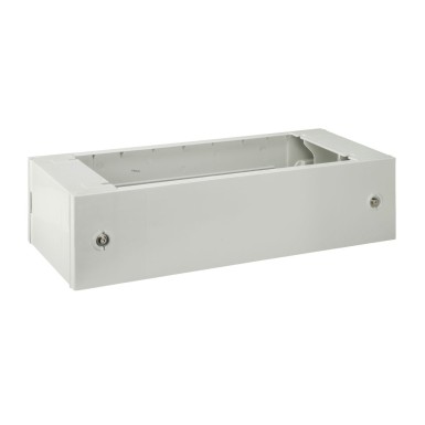 NSYZM263G - Schneider Electric - Polyester glassreinforced plinth for encl. PLM86 front opening IP44-IK10 RAL7035