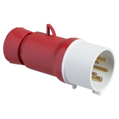 PKE32M435 - Schneider Electric - PratiKa - straight industrial plug 32 A - 3P+N+E - 380..415 V AC - IP44