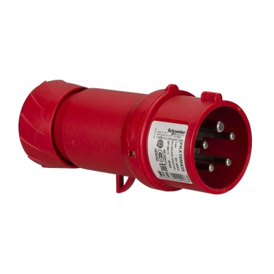 PKX16M435 - Schneider Electric - PratiKa - straight industrial plug - 16 A - 3P+N+T - 380-415 V AC - IP44