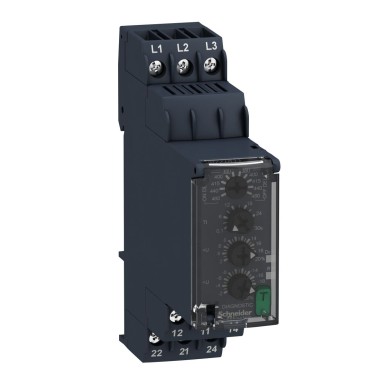 RM22TR33 - Schneider Electric - Harmony Control RM22 - phase control relay - 2OF - 380 to 480Vac