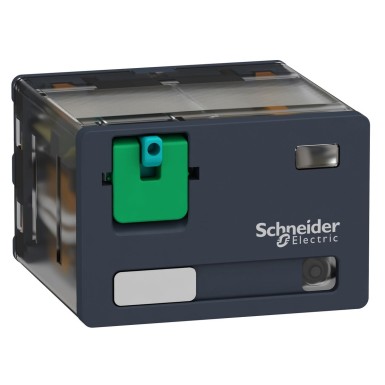 RPM42BD - Schneider Electric - Harmony Relay RP - power relay - plug-in - test - LED - 4OF - 15A - 24VDC