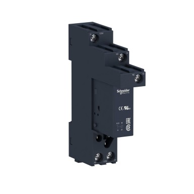 RSB1A160BDS - Schneider Electric - Harmony Relay RSB - plug-in PCB relay with socket - 1OF - 16A - 24VDC