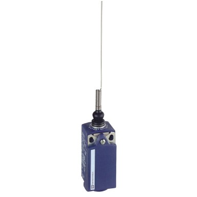 XCKP2106P16 - Telemecanique - Limit switch, Limit switches XC Standard, XCKP, cat's whisker, 1NC+1 NO, snap, M16
