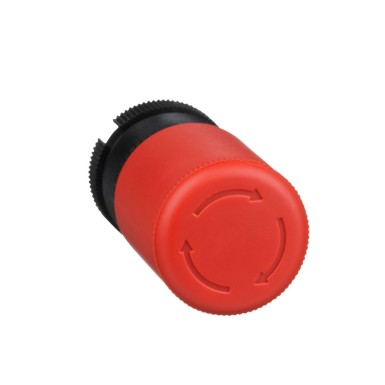 ZA2BS834 - Schneider Electric - Emergency stop head, Harmony XAC, red mushroom 30mm, latching turn to release