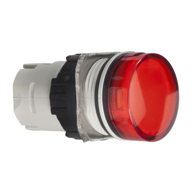 ZB6AV4 - Schneider Electric - Harmony ZB6 - round head for indicator - Ш16mm - smooth lens - red