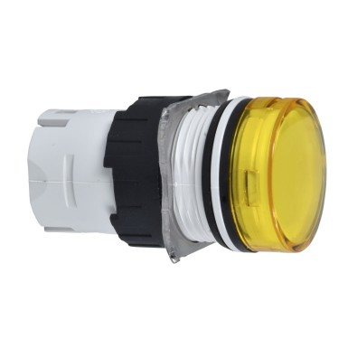 ZB6AV5 - Schneider Electric - Harmony ZB6 - round head for indicator - Ш16mm - smooth lens - yellow