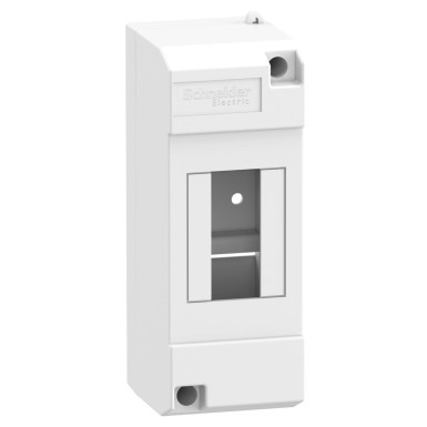 10205 - Micro Pragma surface enclosure IP30 1x2modules reversible transparent door - Schneider Electric - Micro Pragma surface enclosure IP30 1x2modules reversible transparent door - Schneider Electric - 0