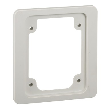 13136 - Kaedra - plate 90 x 100 mm for sockets 65 x 85 mm - Schneider Electric - Kaedra - plate 90 x 100 mm for sockets 65 x 85 mm - Schneider Electric - 0