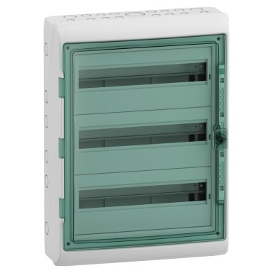 13436 - Kaedra for modular device 3 x 18 modules 4 terminal blocks - Schneider Electric - Kaedra for modular device 3 x 18 modules 4 terminal blocks - Schneider Electric - 0