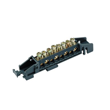 13576 - PrismaSeT G Active - Splitter terminal block - 80A - 8 holes - Schneider Electric - PrismaSeT G Active - Splitter terminal block - 80A - 8 holes - Schneider Electric - 0