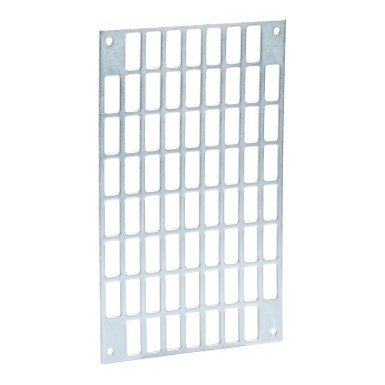 13941 - Slotted plate 100 x 250 mm - Schneider Electric - Slotted plate 100 x 250 mm - Schneider Electric - 0