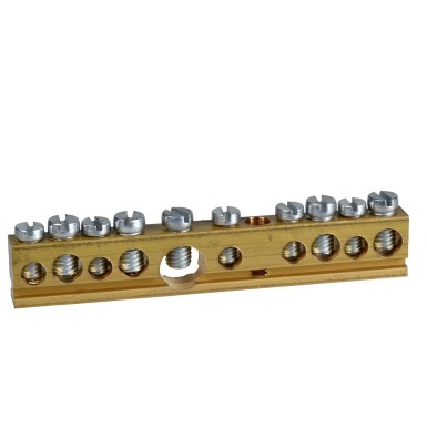 14964 - Terminal block - 80 A - 10 holes - Schneider Electric - Terminal block - 80 A - 10 holes - Schneider Electric - 0