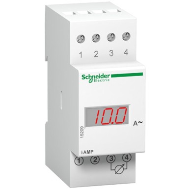 15202 - Modular digital ammeter iAMP 230V 0..10A - Schneider Electric - Modular digital ammeter iAMP 230V 0..10A - Schneider Electric - 0