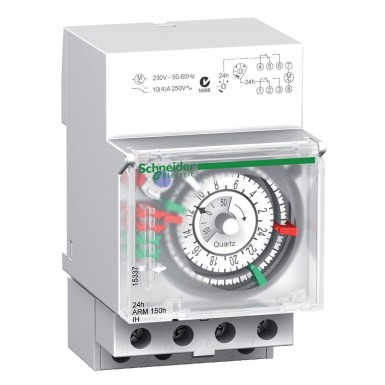 15337 - Acti9 IH mechanical time switch 24 h 150 h memory - Schneider Electric - Acti9 IH mechanical time switch 24 h 150 h memory - Schneider Electric - 0