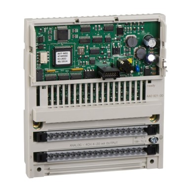 170AAO12000 - Distributed analog output Modicon Momentum 4 Output 0..20 mA - Schneider Electric - Distributed analog output Modicon Momentum 4 Output 0..20 mA - Schneider Electric - 0